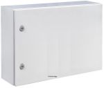IDE GN508025 Sheet steel wall control cabinet 500x800x250 mm HWD 1-door IP66 with mounting plate and earth strap