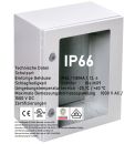 IP66 Schaltschrank 800x600x250 mm HBT 1-türig mit Sichtfenster