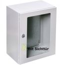 Control cabinet 300x250x200 mm with glazed door HBT IP66 incl. MP and grounding strap