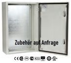 IP66 sheet steel control cabinet 760x760x300 mm HBT 1-door with mounting plate