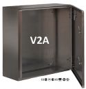 V2A Edelstahl Wandgehäuse Schaltschrank 1400x800x400 mm (HBT) IP66