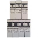 3.5m box3:1 heat shrink tubing 6.0 - 2.0 mm black with inner adhesive