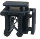 10 Universal Kantenclips als Befestigungselemente für Kabelbinder